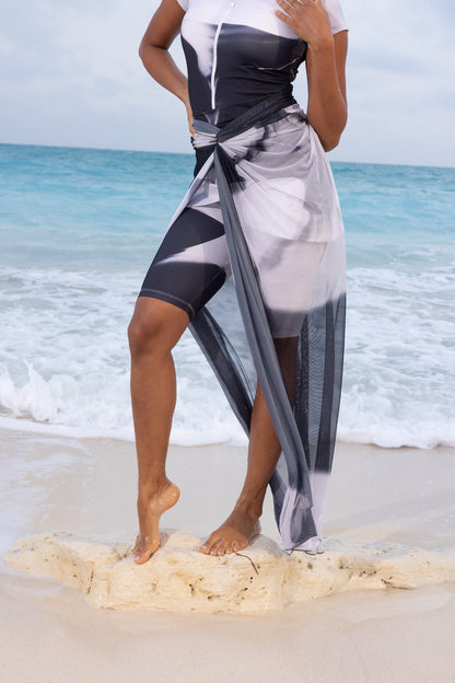 Milky Way Tankini Short Sleeves