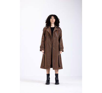 COCO Leather Coat