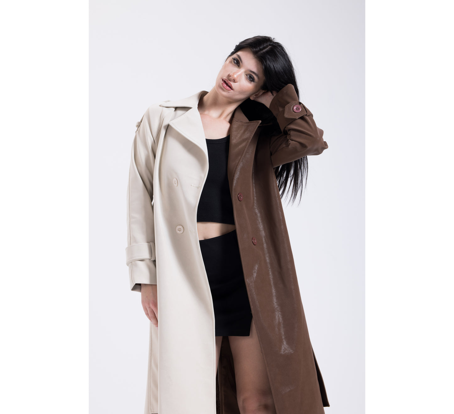 COCO Vanilla Leather Coats