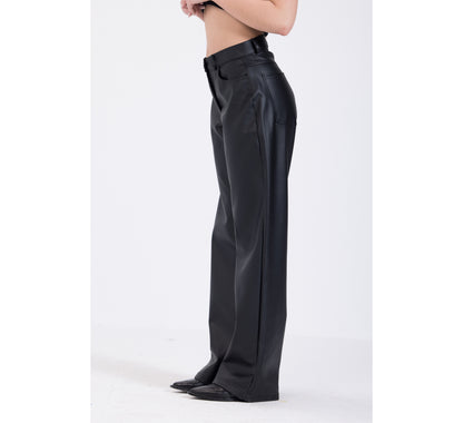 Black leather Pants