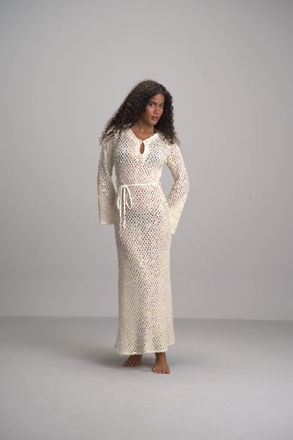 Oyster glow dress