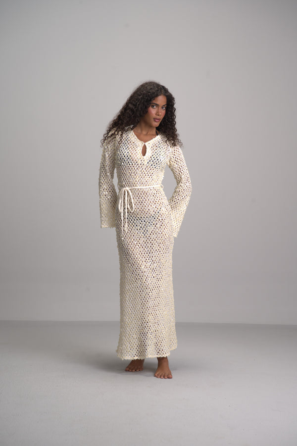 Oyster glow dress