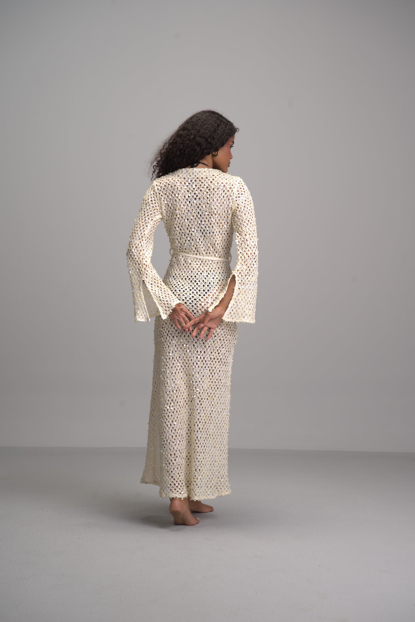 Oyster glow dress