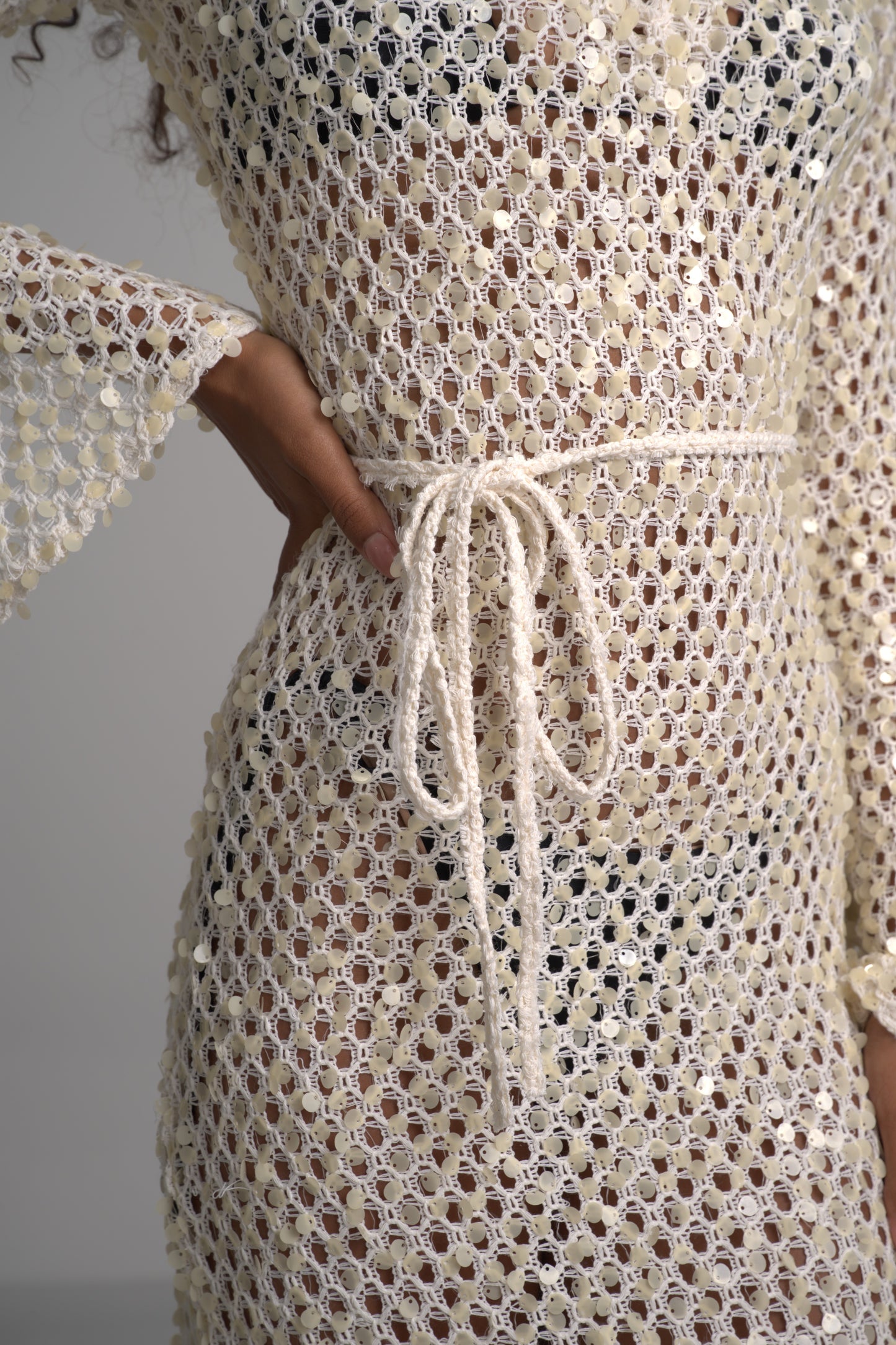 Oyster glow dress