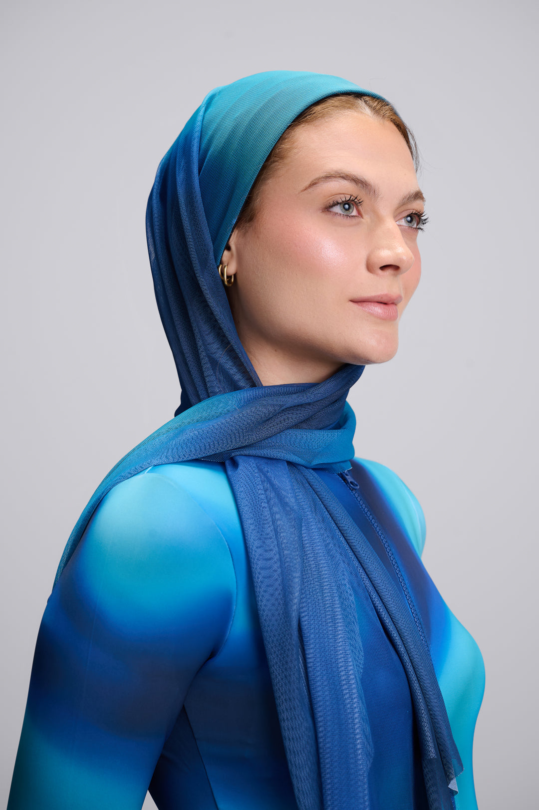 Ocean Berry Hijab