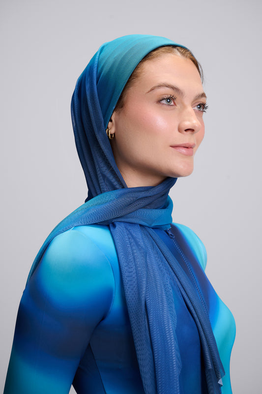 Ocean Berry Hijab