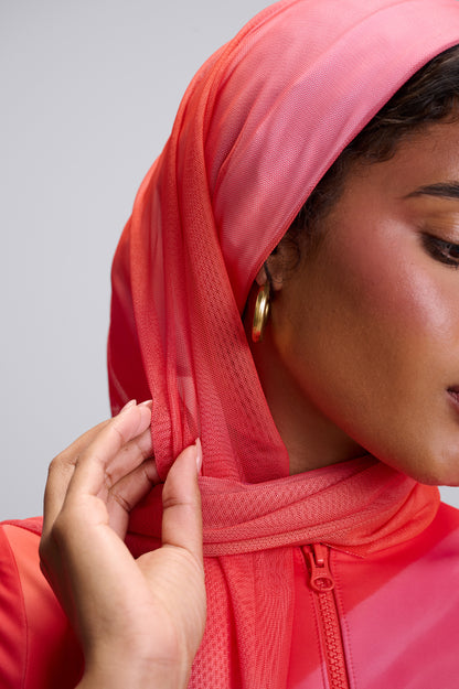 Peach Heat Hijab