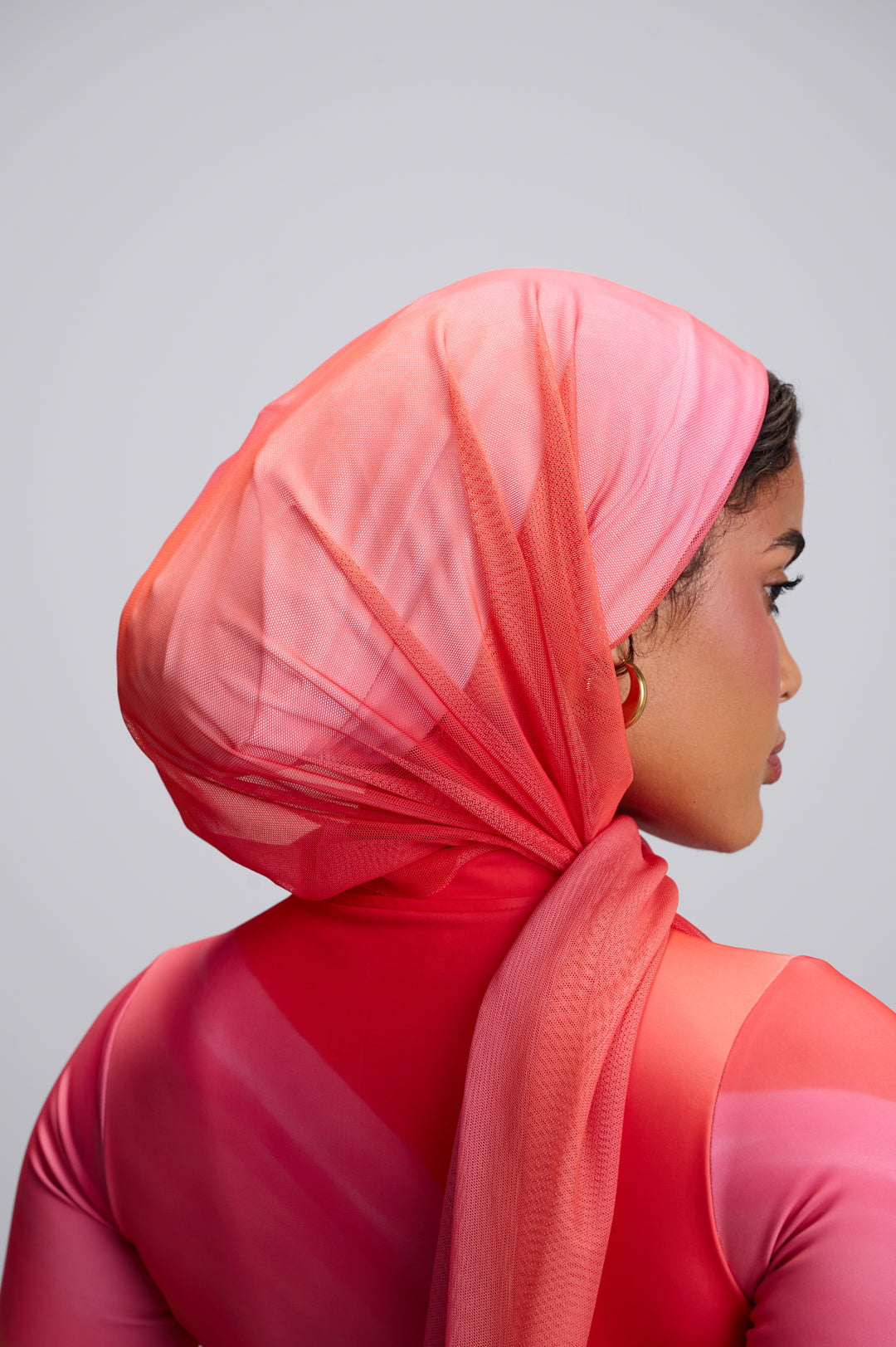 Peach Heat Hijab