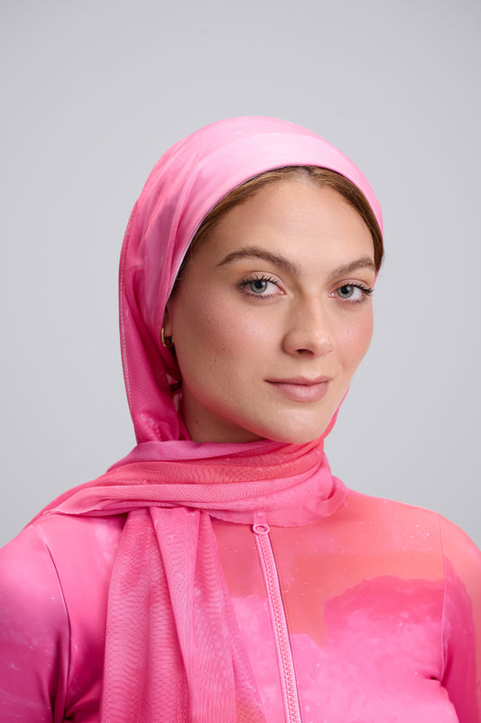 Lychee Cream Hijab