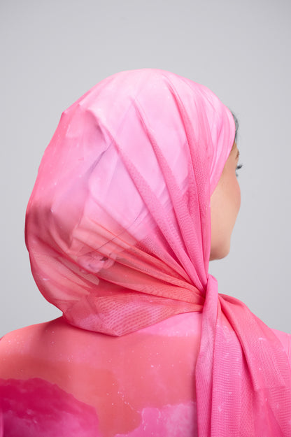 Lychee Cream Hijab