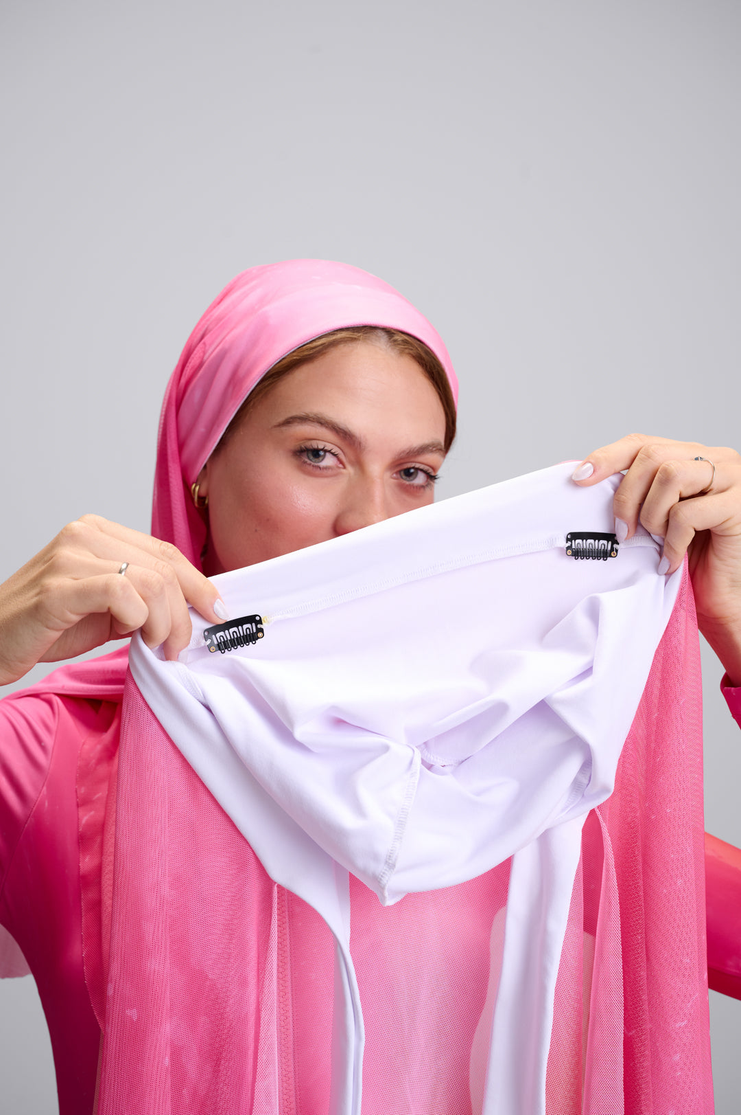 Lychee Cream Hijab