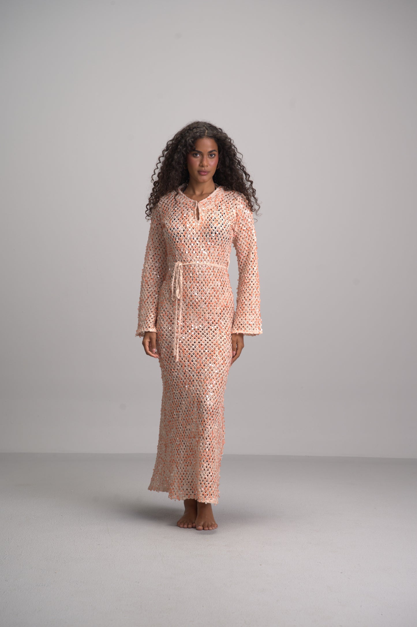 Sandy pearl dress