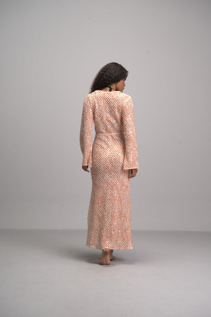 Sandy pearl dress