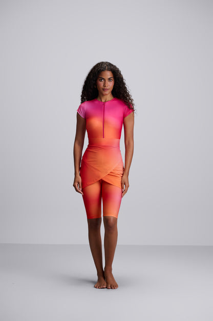 Mars Tankini Short Sleeves