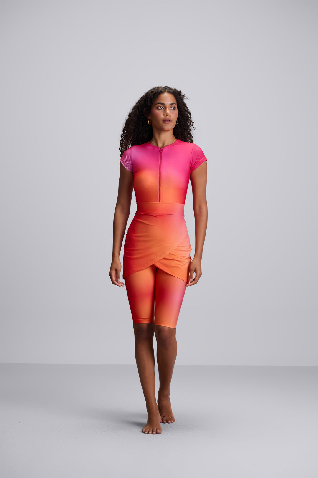 Mars Tankini Short Sleeves