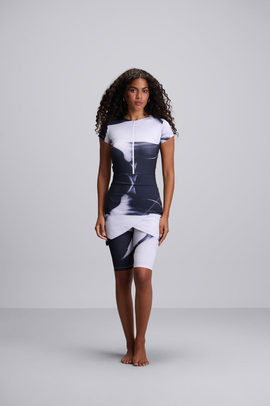 Milky Way Tankini Short Sleeves