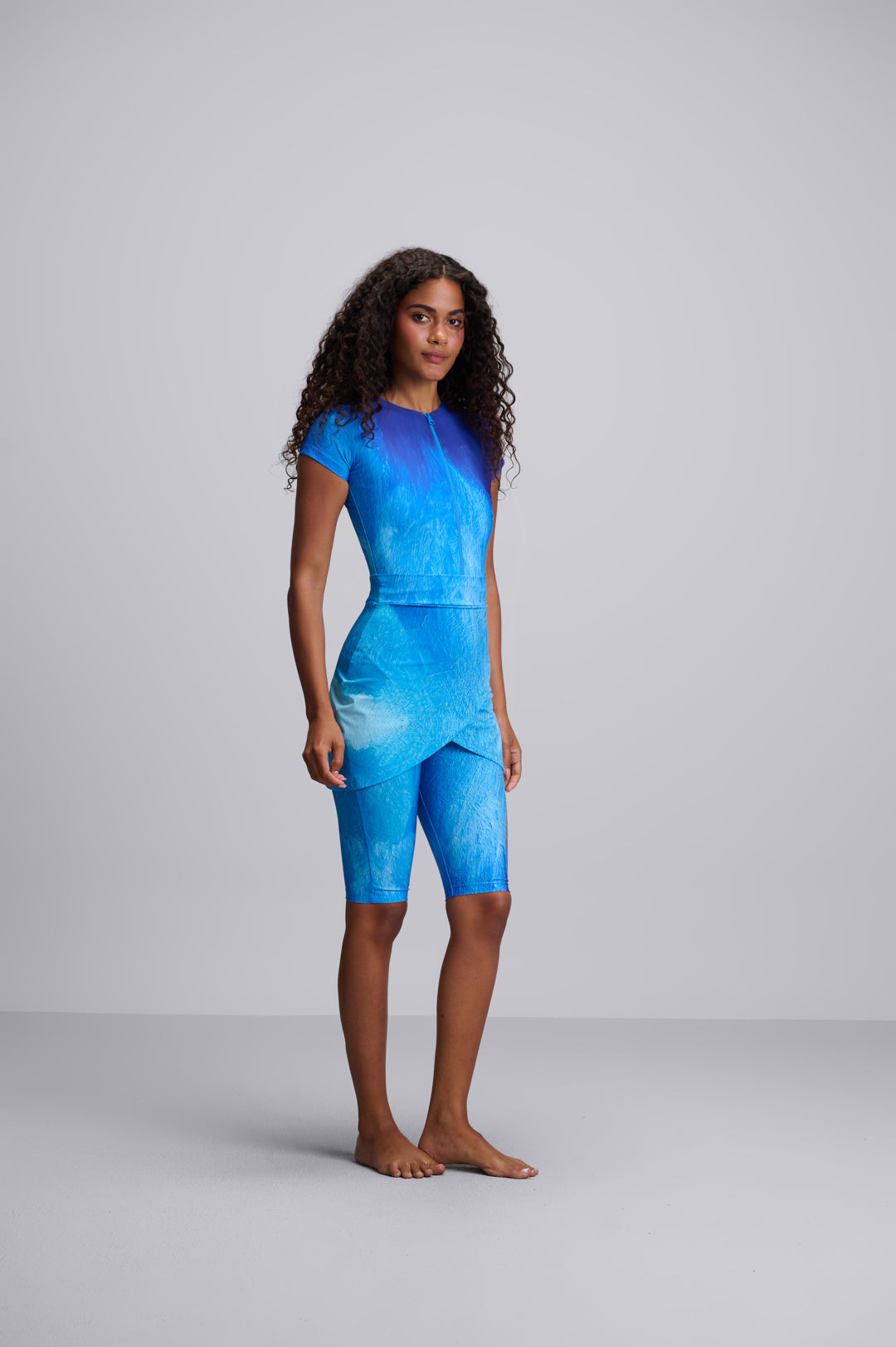 Earth Tankini Short Sleeves